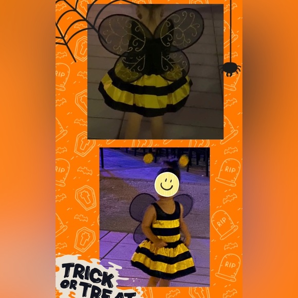 SOLD.Bee costume size3T - Picture 4 of 4
